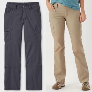 Duluth Trading Co Women’s Dry on the Fly Bootcut Pants Outdoor Hiking Ink 8X29